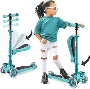 Opiniones Hurtle Patinete, Scooter para niños, 2 años en adelante, Asiento abatible, Altura Ajustable - ¡Descubre el mejor patinete para tus hijos!
