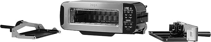 Ninja Foodi Tostadora, parrilla y sandwichera 3 en 1 con diseño de volteo, 7 funciones de cocción, 7 niveles de tostado. ¡Descubre la versatilidad de este fantástico electrodoméstico!