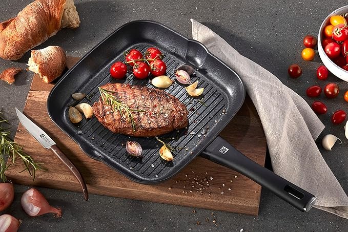 Opiniones Zwilling Shine - Sartén rectangular antiadherente: ¡Descubre la clave para cocinar de forma sencilla y deliciosa!