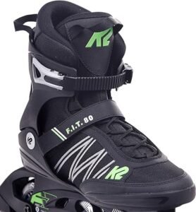 Opiniones de los patines en línea K2 Skates F.i.t. 80 en color negro y verde. ¡Descubre todas las ventajas de este producto de alta calidad!
