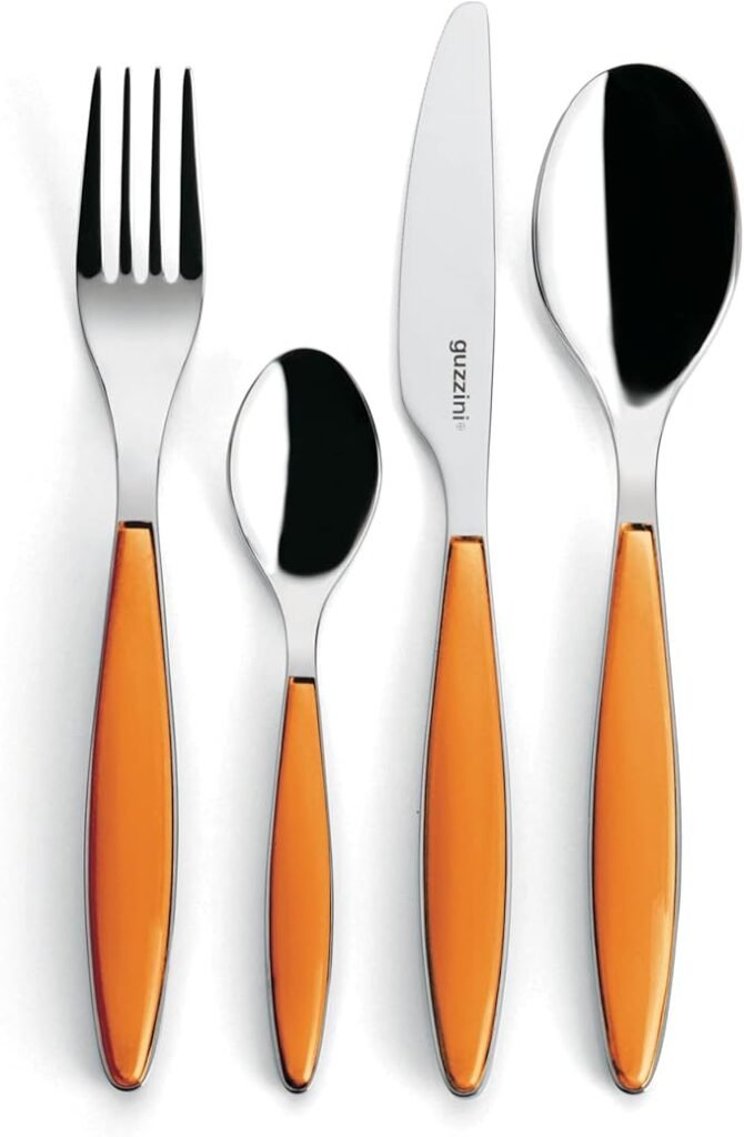 Opiniones Guzzini Juego de 24 cubiertos 'Feeling' - Imagen del producto de alta calidad