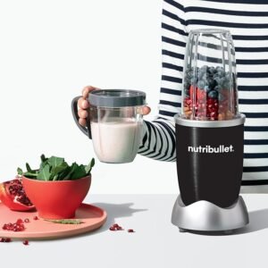 Opiniones nutribullet Original 600, batidora personal, batidora multifuncional y licuadora, 600 W de potencia - Producto revolucionario para una alimentación saludable.