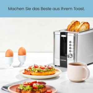Chefman 2-Slice Pop-Up Stainless Steel con 7 Ranuras para Saltar extraanchas, Funciones de descongelación - Opiniones y comparativa de precios - Producto de calidad - Desayunos perfectos - Compra online ya