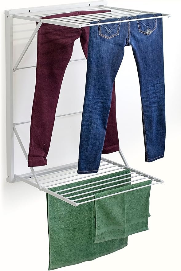 Opiniones Tendedero de Pared 603 Koral, Madera – Se Puede Cerrar – 13 m tendedero Extensible. ¡Descubre el tendedero de pared perfecto para tu hogar! Con capacidad de 13 metros para colgar tu ropa de manera eficiente. ¡No esperes más y adquiere el tuyo hoy mismo!