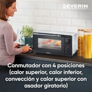 Mini horNotostador SEVERIN con grill compacto de sobremesa - Opiniones y características