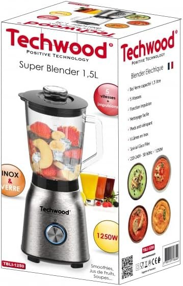 Opiniones Batidoras TBL-711 TECHWOOD - Batidora de mano potente y eficiente. ¡Tus recetas favoritas al alcance de tu mano!