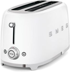 Opiniones Smeg TSF02WHEU Tostadora 4 Rebanadas 1500W - Imagen destacada del producto