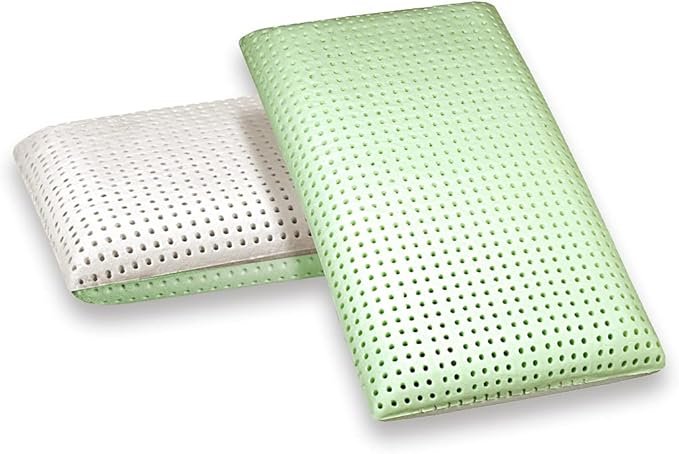 Opiniones Marcapiuma – Par de Almohadas de Memory Bio, Doble Aloe - Reseñas 2021