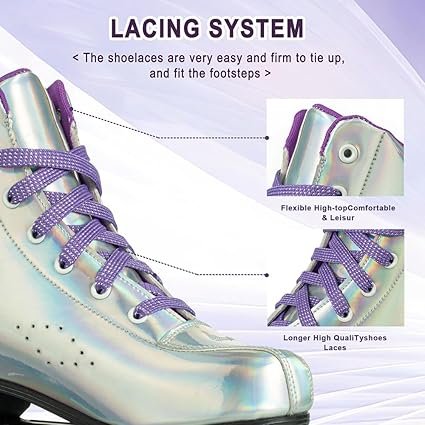 Patines de ruedas para mujer, zapatos de doble fila brillante, patines de cuatro ruedas - Opiniones XUDREZ. ¡Descubre los mejores patines unisex para disfrutar de la diversión sobre ruedas!