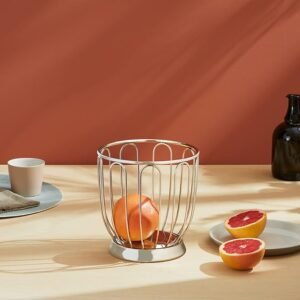 Opiniones acerca de la Cesta para Cítricos Alessi 370/19 de Design en Acero Inoxidable