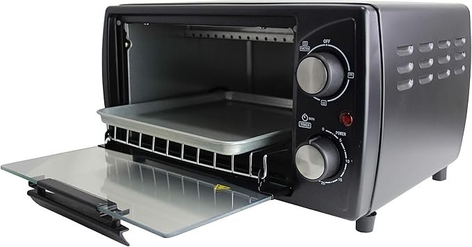 Opiniones Bastilipo - Mini horNotostador de 9 litros de capacidad, puerta auto extraible. ¡Compra el tuyo hoy!