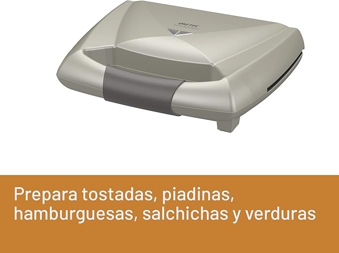 Opiniones Imetec Tosta&Griglia: Tostador con placas acanaladas XL antiadherentes ON/OFF interruptor