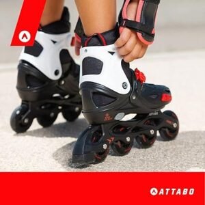 Patines para Niños APX Talla 31-35|36-40 EU Ajuste en Cinco Etapas Rodamientos ABEC-7 | Opiniones ATTABO