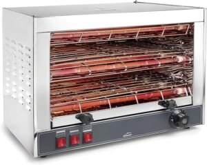 Opiniones sobre el Tostador Eléctrico Horizontal Parrilla Doble LACOR 69173