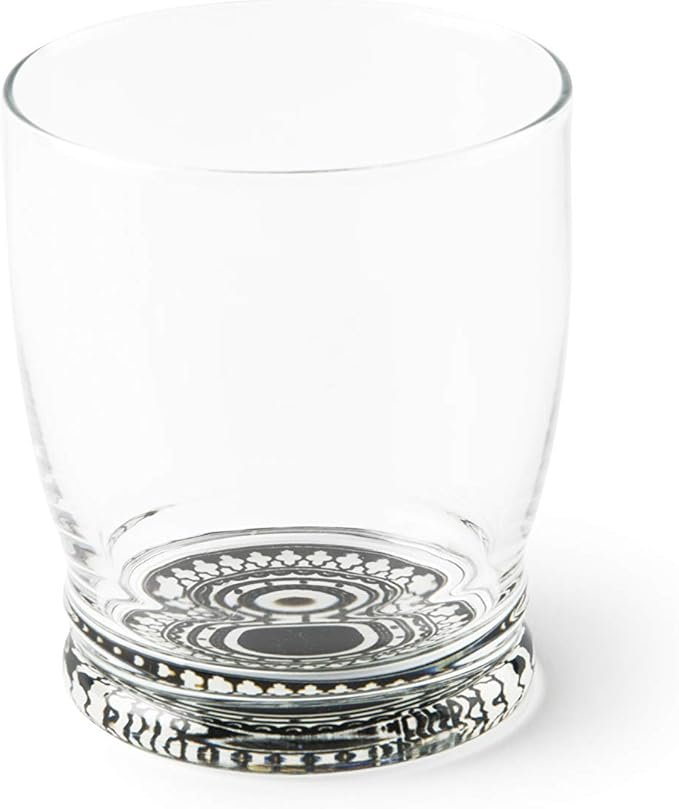 Opiniones Excelsa Boheme Noir Juego de 6 Vasos de Agua con Fondo Decorado - ¡Descubre la elegancia en cada sorbo con este exclusivo juego de vasos! Perfectos para cualquier ocasión, su diseño único hará destacar tus bebidas favoritas. ¡No esperes más para darle un toque de sofisticación a tu mesa!