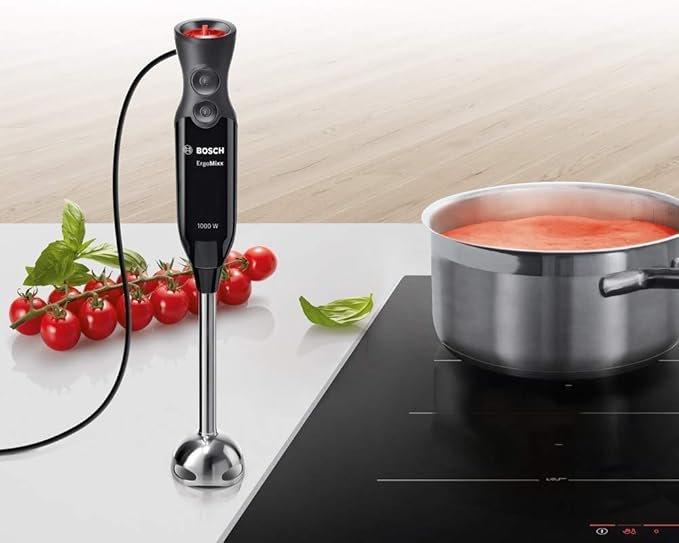 Batidora de mano Bosch Hogar en color negro con 1 accesorio, opiniones.