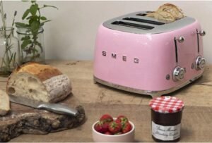 Opiniones Smeg TSF03CREU Tostador 4 Rebanadas 2000W - Tostador Smeg 4 rebanadas con 2000W de potencia. ¡Consigue el desayuno perfecto con este elegante tostador!