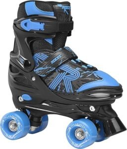 Patines infantiles Roces Quaddy 3.0 Boy, ideales para los más pequeños. Tamaño ajustable y de alta calidad. ¡Hazte con ellos!