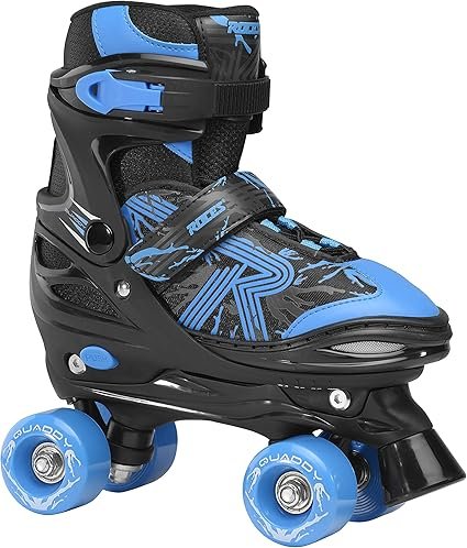 Patines infantiles Roces Quaddy 3.0 Boy, ideales para los más pequeños. Tamaño ajustable y de alta calidad. ¡Hazte con ellos!