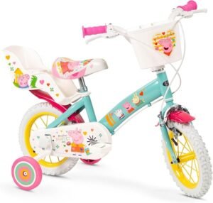 TOIMSA Bicicleta 12" Peppa Pig para niños de 3 a 5 años - Opiniones y Reseñas
