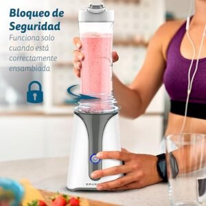 Batidora de vaso portátil GRUNKEL de 350 W, mini batidora smoothie con jarra de plástico de 750 ml - Opiniones y análisis completa