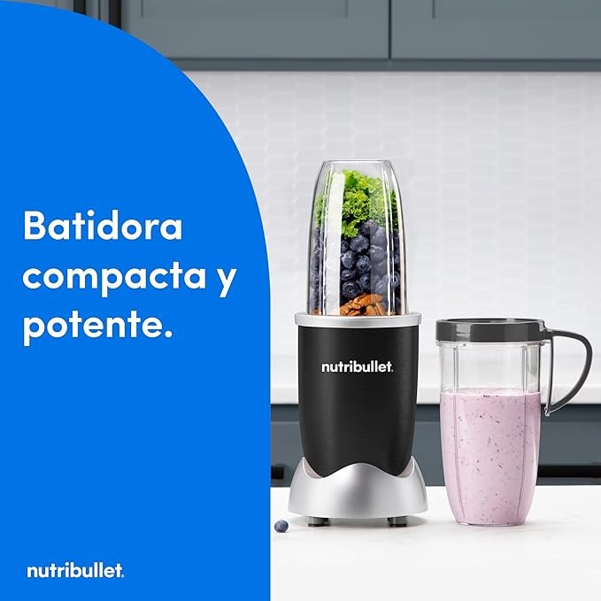 Opiniones Nutribullet Original 600 - Potente batidora personal y licuadora multifuncional