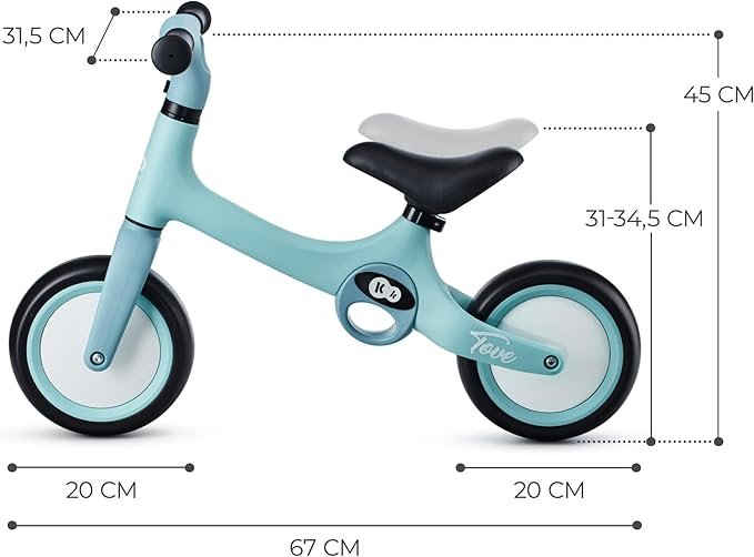 Opiniones Kinderkraft TOVE Bicicleta sin Pedales - Bicicleta Niño 18 Meses - Bicicleta 2 Ruedas - Bicicleta de Equilibrio - Producto Recomendado - Compra Ahora
