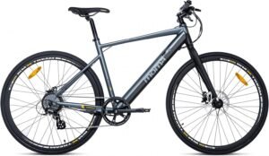 Opiniones Moma Bikes E-ROAD28, Full Shimano Altus 8v, Frenos de Disco Hidráulicos, Batería Litio Samsung integrada - Descubre todas las características de esta increíble bicicleta eléctrica. ¡Compra ya la tuya!