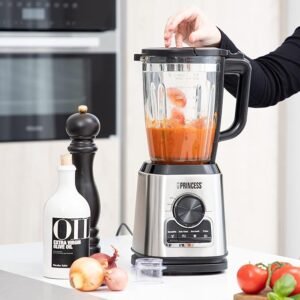 Batidora de Vaso Princess 0 con Jarra de Cristal de 1,75 L, 1400 W - Opiniones y Características - Mejor Precio Online - Envío Rápido - ¡Compra Ahora!
