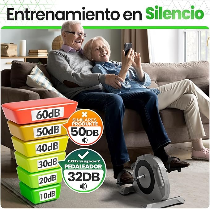 Opiniones Ultrasport Mini Bicicleta estática compacta: Ejercitador de brazos y piernas. ¡Consíguela ahora y disfruta de un entrenamiento completo en tu propio hogar!