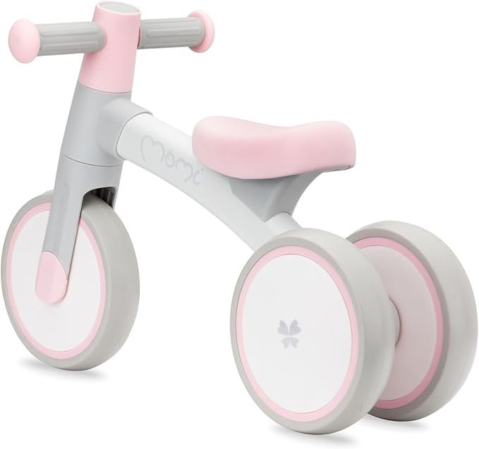 Opiniones MoMi Bicicleta Infantil Tedi niños - Mini Triciclo con Ruedas de plástico a Prueba de pinchazos.