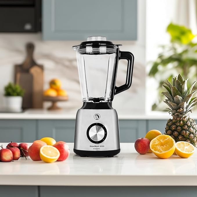Opiniones Batidora de Vaso Juanita ShineBlend 2000W – Motor Full Copper, 5 Velocidades + Pulse. ¡Compra ahora y disfruta de una mezcla perfecta en cada batido!