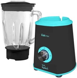Opiniones Sytech batidora de Vaso de Cristal Plata (fetersa) - Producto de calidad para tu cocina.