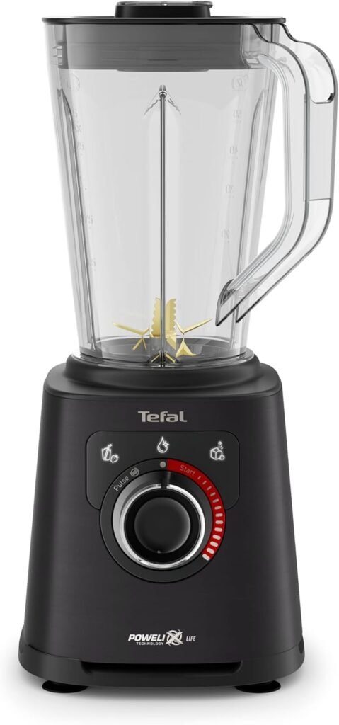 "Experimenta la potencia de la licuadora Tefal PerfectMix + con tecnología Powelix Life para resultados rápidos. Fácil de limpiar y utilizar, obtén las mejores opiniones sobre este producto de alta velocidad. ¡Haz tus smoothies y batidos favoritos con total facilidad!"