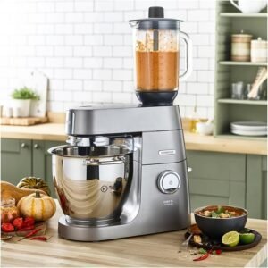 Cocina más fácilmente con Kenwood KAH359GL, un cuenco licuador de vidrio de 1,8 L. ¡Descubre todas sus ventajas ahora!