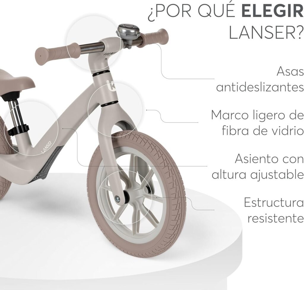 Opiniones KikkaBoo Bicicleta Sin Pedales LANSER, Bici Niño 2 Años, Bicicleta Equilibrio - ¡Compra la mejor bicicleta sin pedales para tu hijo de 2 años!