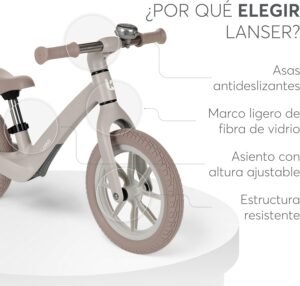 Opiniones KikkaBoo Bicicleta Sin Pedales LANSER, Bici Niño 2 Años, Bicicleta Equilibrio - ¡Compra la mejor bicicleta sin pedales para tu hijo de 2 años!