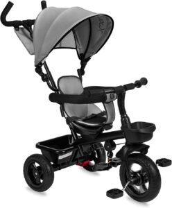 Opiniones Triciclo Infantil MoMi TELDE 5 en 1, Triciclo con Asiento Giratorio de 360°, cinturón de Seguridad de 3 Puntos: ¡El triciclo perfecto para tu pequeño! Aprovecha ahora esta increíble oferta.