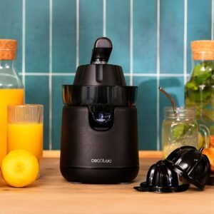 Opiniones Cecotec Exprimidor Eléctrico de Brazo para Naranjas y Cítricos EssentialVita Hyden 120 - Diseño moderno y eficiente para exprimir tus frutas cítricas con facilidad. ¡Descubre la mejor forma de disfrutar de un delicioso jugo de naranja fresco en casa!