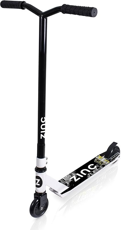 Patinete Stunt de Zinc Backbone White Unisex-Youth - Opiniones