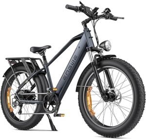 ENGWE E26 Bicicleta Eléctrica para Adultos, 26"x4.0" Fat Tire, Bicicleta de Montaña Eléctrica de 250W - Opiniones y Análisis en 2021