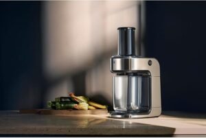 WMF Kult X - Espiralizador, Cortador Eléctrico En Espiral, 80 W, 1.25 Litros, Acero Inoxidable 18/10 - Opiniones y Características