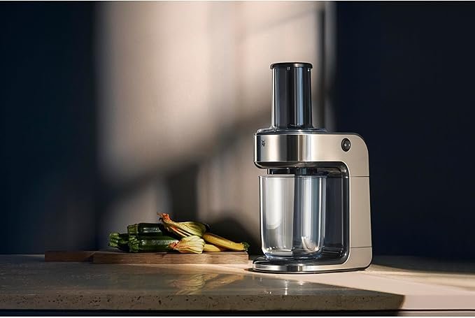 WMF Kult X - Espiralizador, Cortador Eléctrico En Espiral, 80 W, 1.25 Litros, Acero Inoxidable 18/10 - Opiniones y Características