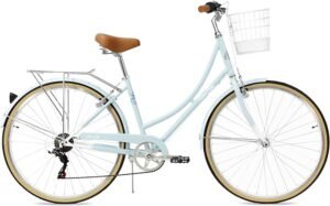Bicicleta de Paseo para Mujer con Estilo Vintage Retro - FabricBike Step City | Opiniones y Análisis 2021