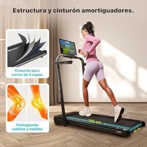 Opiniones Mobvoi Home Treadmill SE - Cinta de Correr Plegable 3 en 1 - 2.5 HP - Compact Portable - Under Desk Running Walking