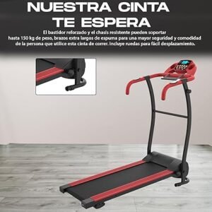 Opiniones - Cinta de Andar Plegable Motor eléctrico de 1000W Reforzada - Reseñas de Clientes - Soporta hasta 150 KGS