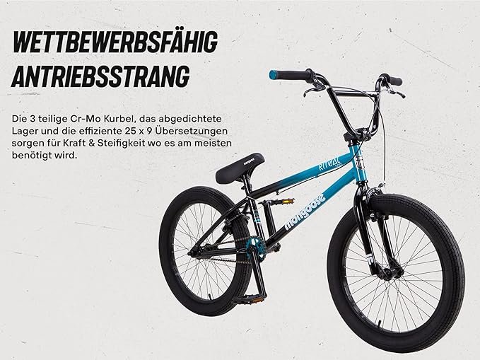 Mongoose BMX juvenil unisex azul ruedas 20 pulgadas - Opiniones