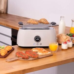 Opiniones Cecotec Tostadora Digital ClassicToast 15000 Beige Extra Double. 1500 W, Capacidad para 4 Tostadas - Imagen del producto