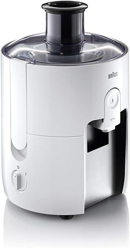 Licuadora Braun Hogar PuEase SJ3100WH de 500 W - Diseño compacto - Depósito de pulpa de 1.25 L