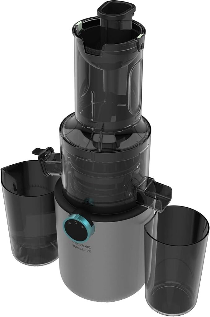 Licuadora para Frutas y Verduras de Prensa Fría Cecotec Juice&Live 1500 Slim. Motor DC de 200W, 1 Velocidad - Opiniones y Análisis Completo
